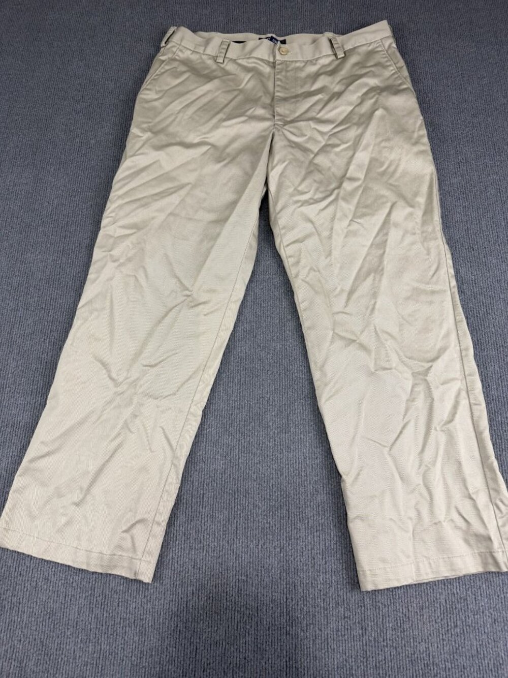 Izod Mens American Chino Straight Fit Khaki Pants Size 36x30